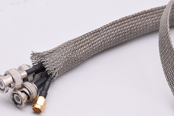 EMI tinned copper metal braided cable sleeve