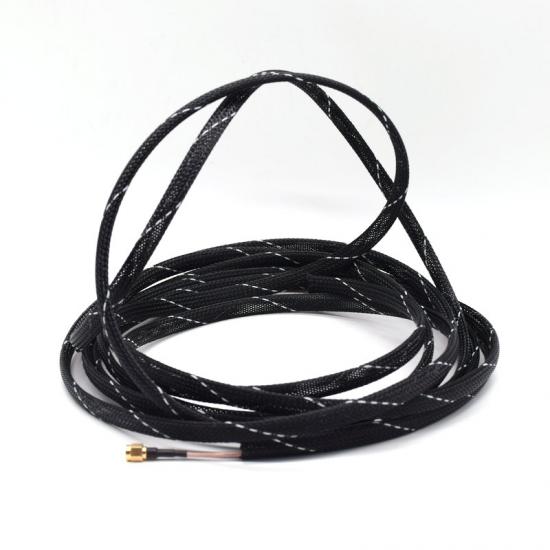 Flame Retardant UL94 V0 EV Wire Loom Pet Braided Expandable Cable