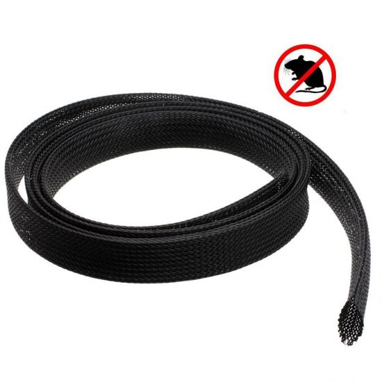 PET Expandable Wire Cable Sleeving Sheathing Braided Loom Tubing 3mm to  80mm