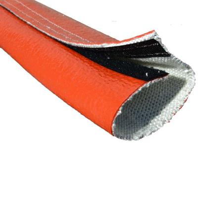 High Temperature Fiberglass Fireproof Sleeve For Cables